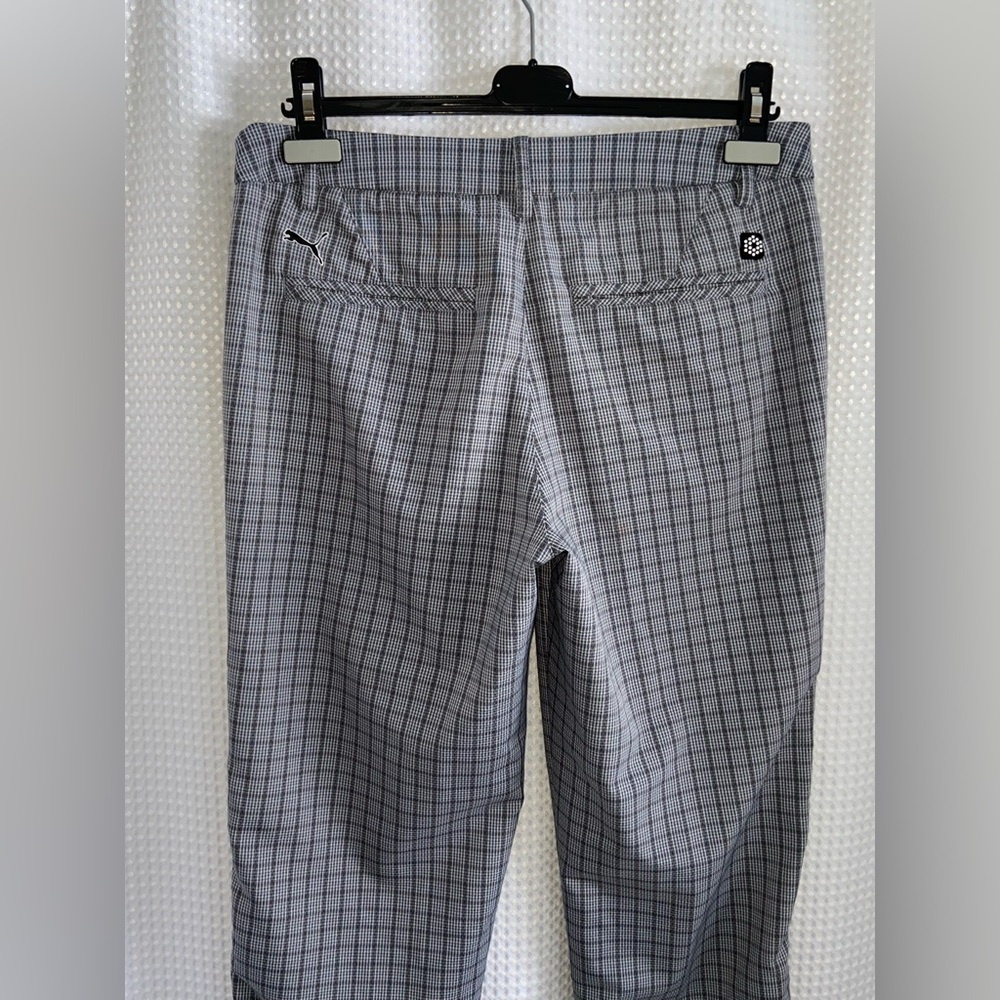 2/60$ Men’s PUMA Golf Plaid Tech PERFORMANCE dry cell Pant Trousers size 34 - Picture 13 of 16